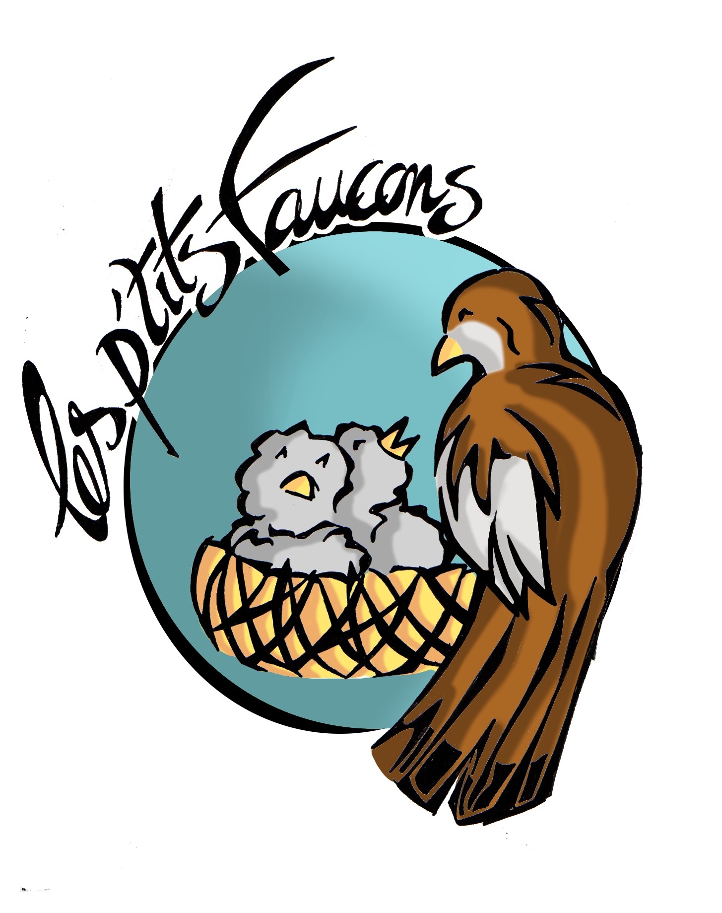 logo les petits faucons logo les petits faucons