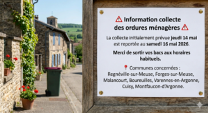 Report de la collecte des déchets